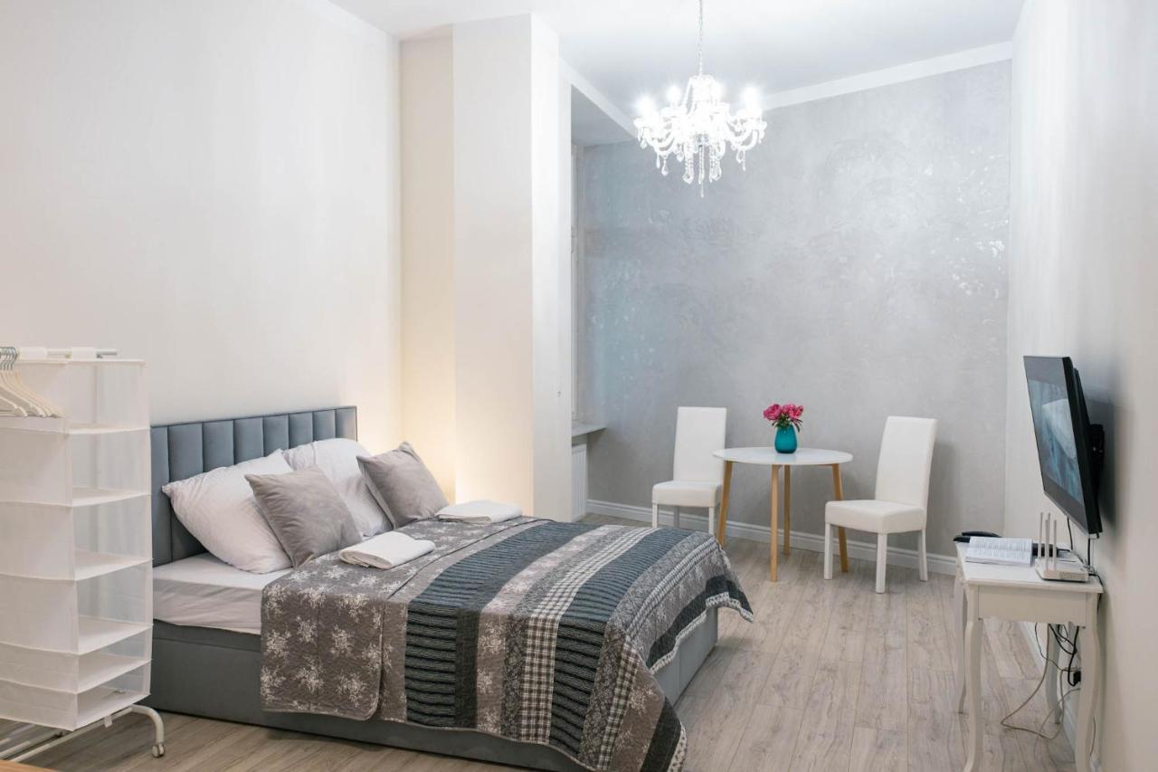 Apartament Grey Pearl Downtown Apartment Varşovia Exterior foto